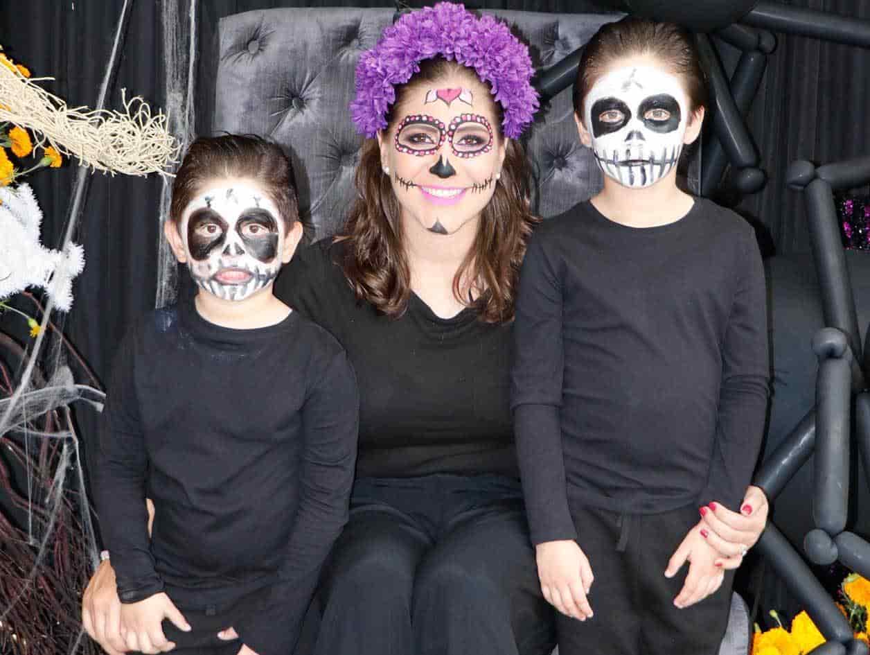 Karla con sus catrines