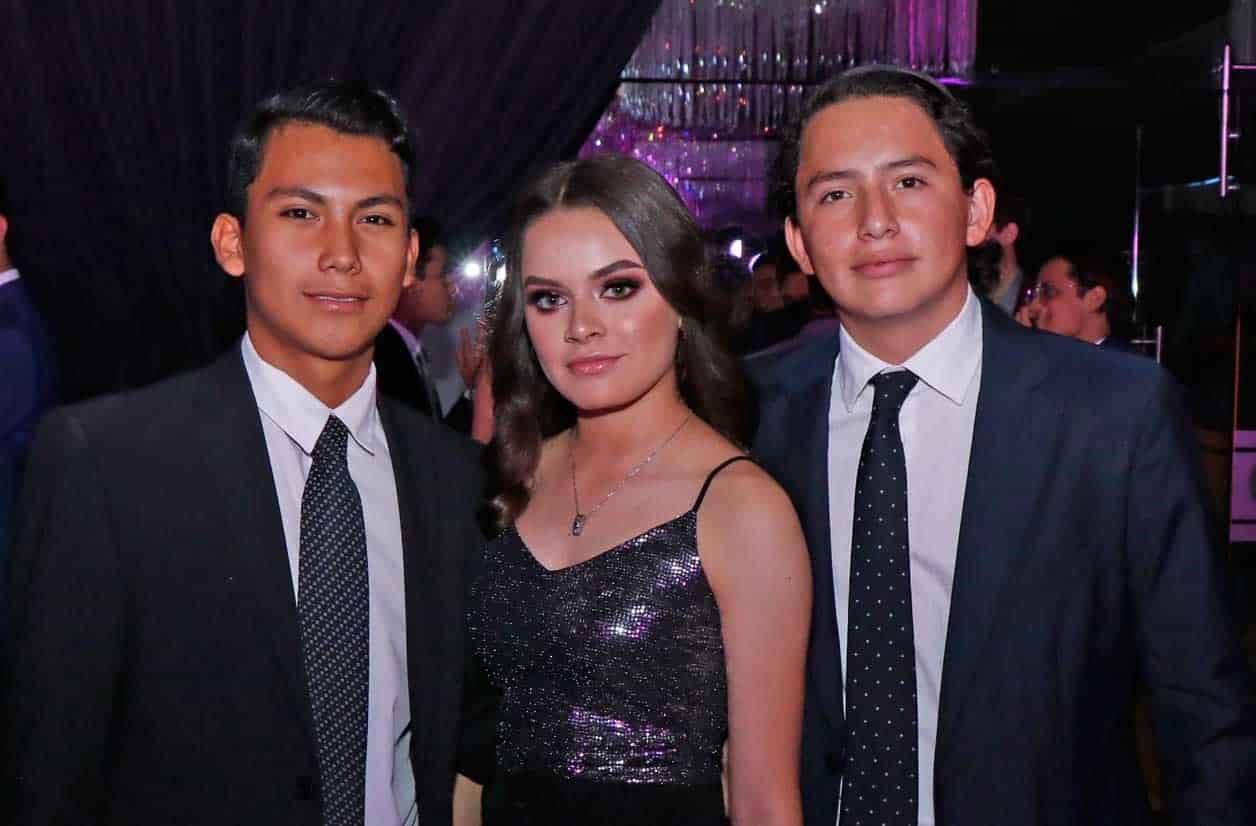 Andres, Erika y Gonzalo