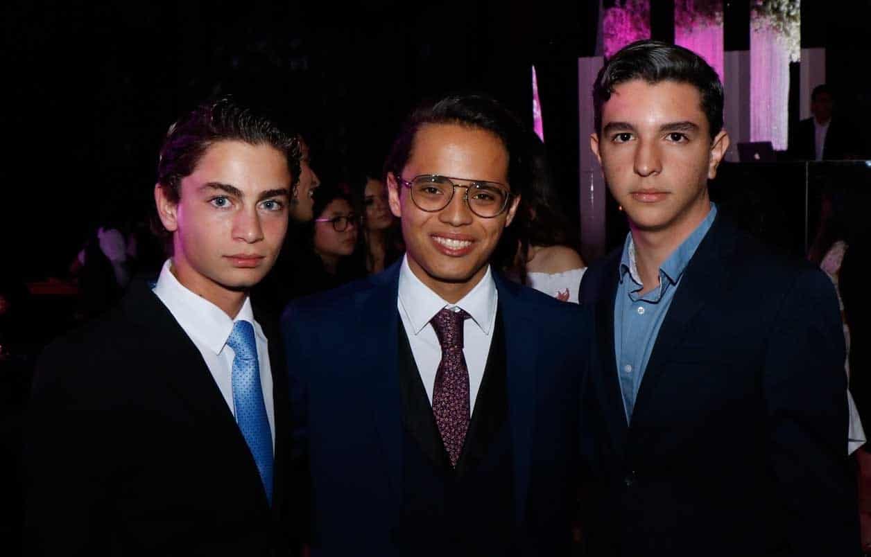 Diego, Miguel y Alex