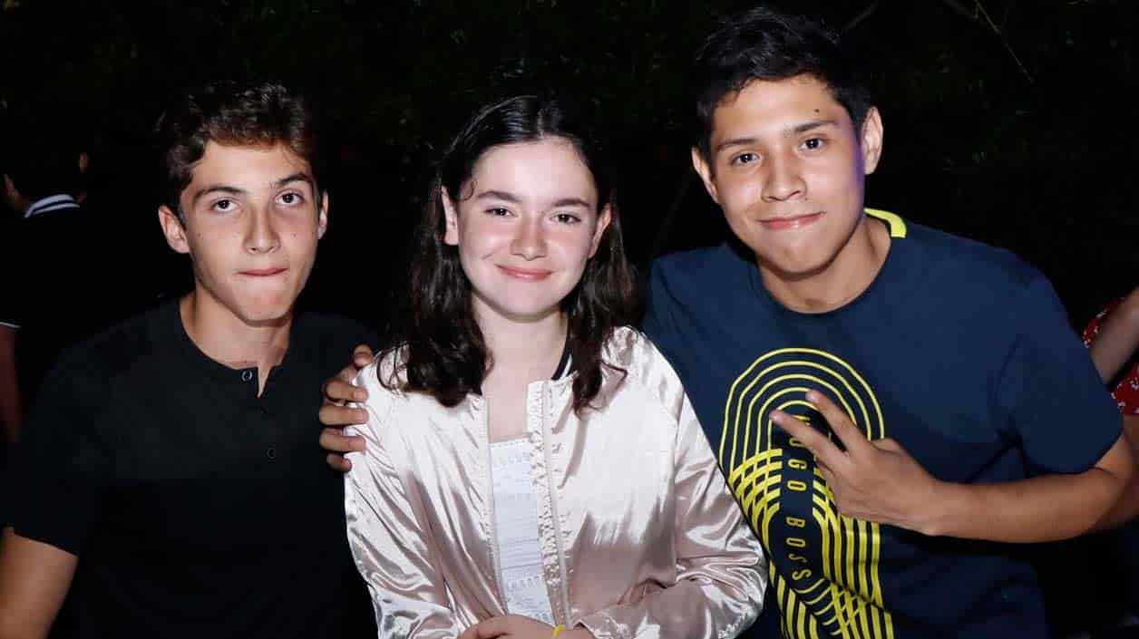 Andre, Vale y Alejandro