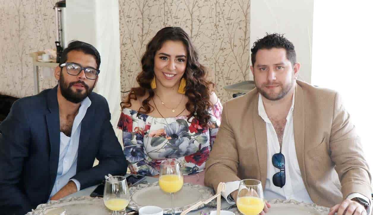 Andrés, Ana y Armando