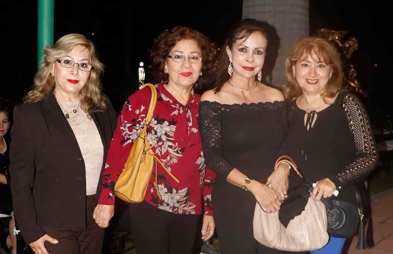 Maricela, Elizabeth, Soraya y Carmelita