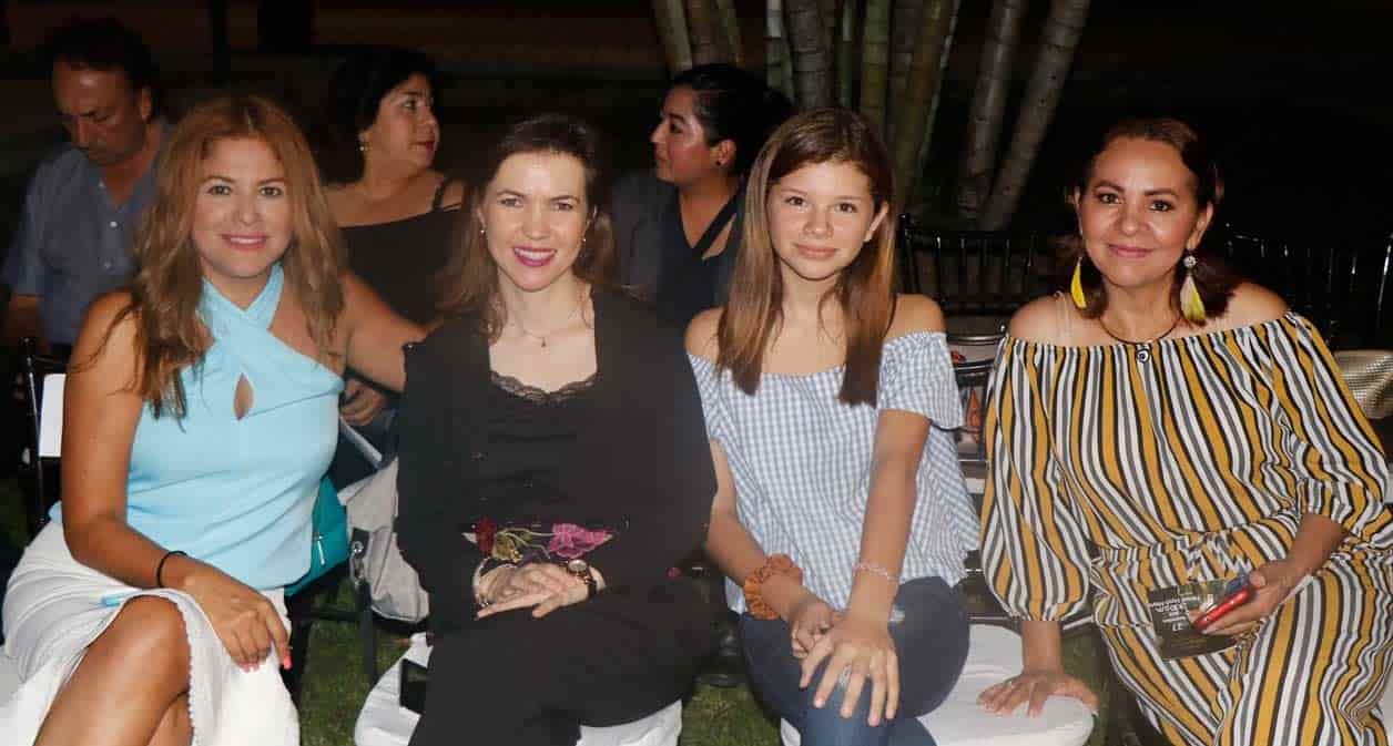 Lupita, Saide, Mari´a y Eliza