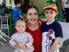 Regina, Silvia Arely y Leo