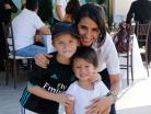Claudia, Sebastián y Enrique