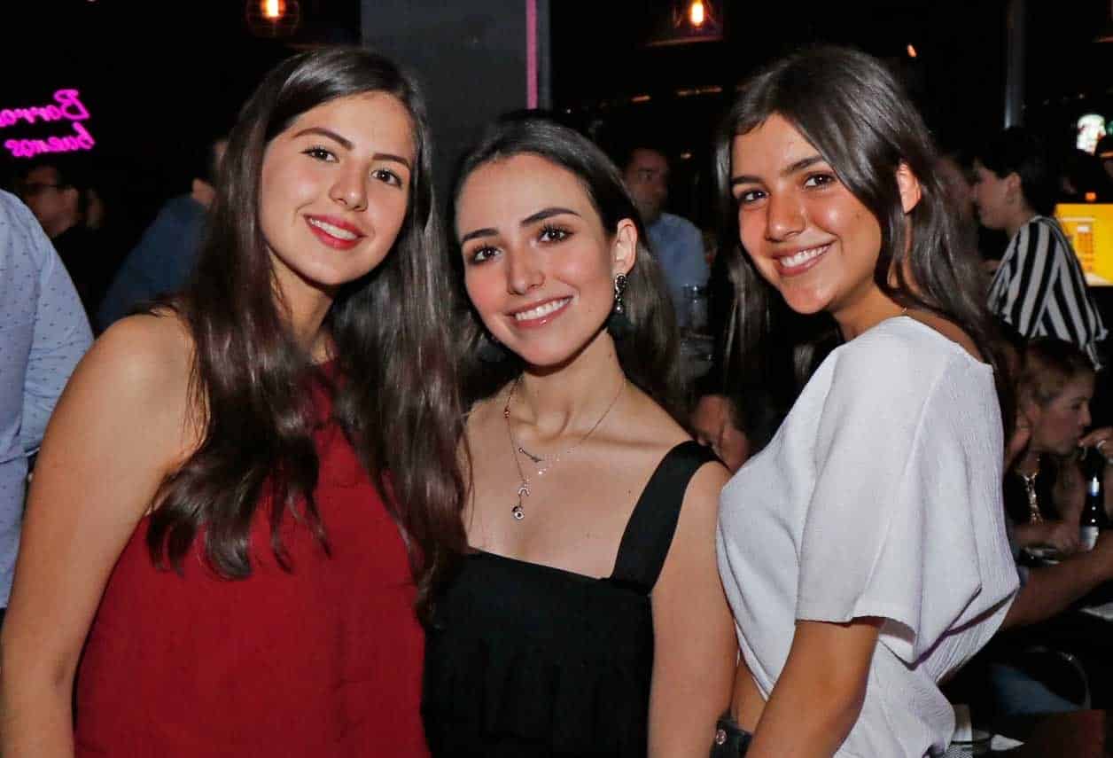 Alejandra, Paula y Gaby