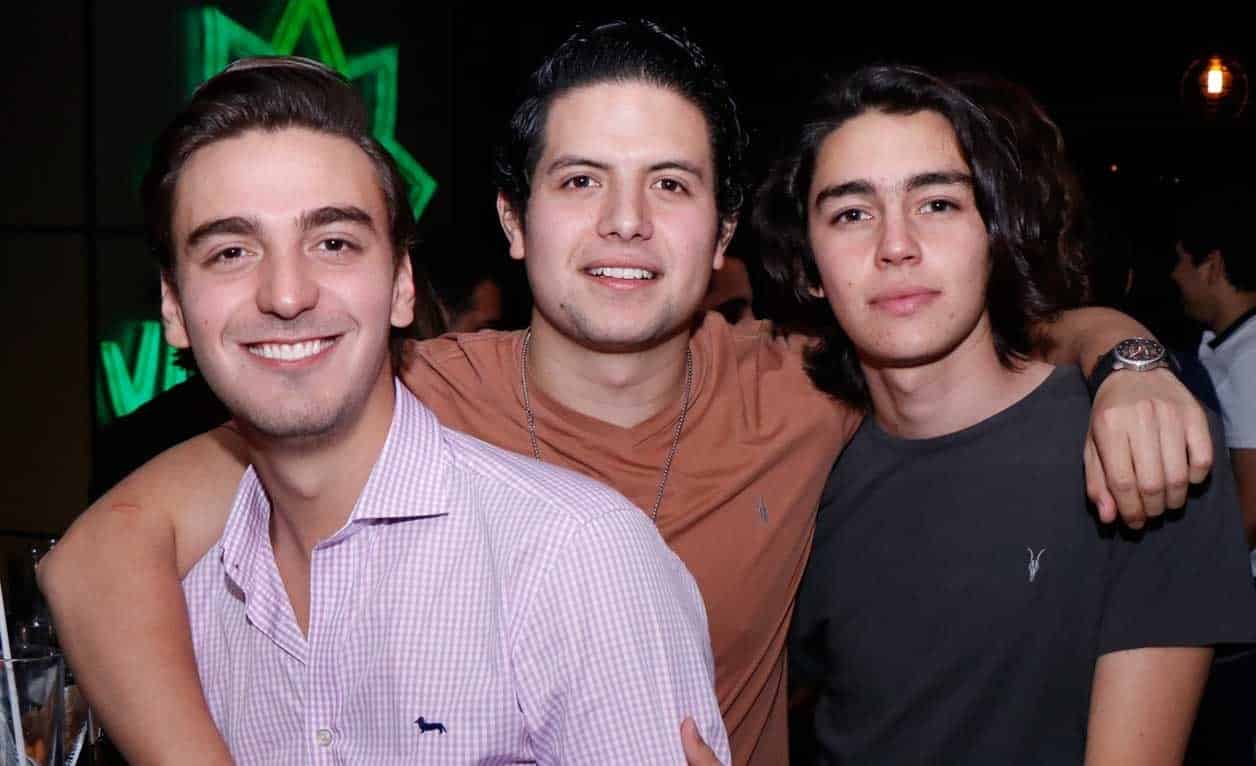 Francisco, Rodrigo y Fabricio