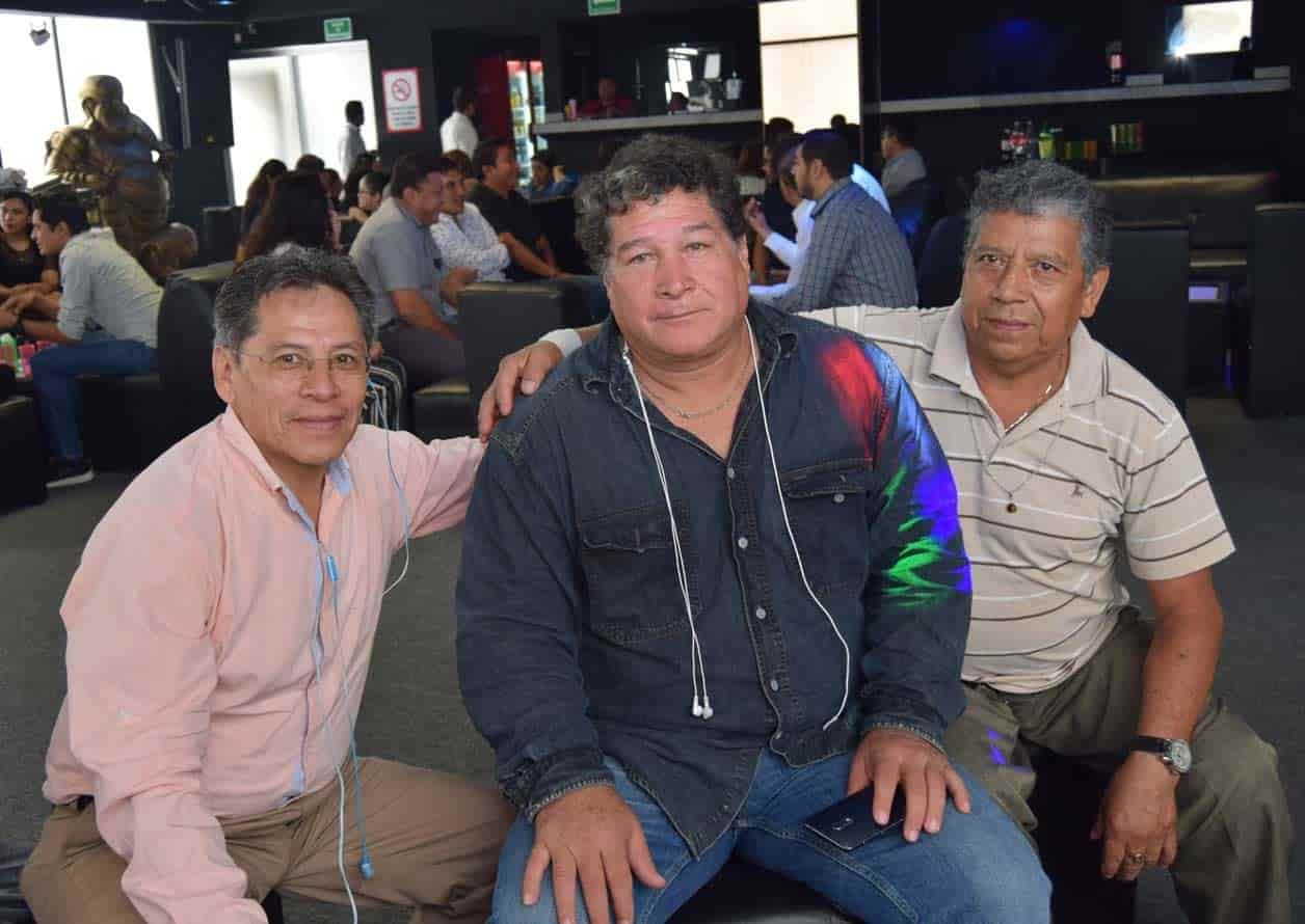 Rubén, Javier y Juan
