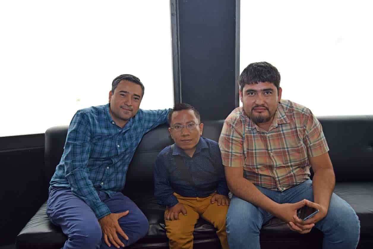 Jesús, Ismael y Jorge