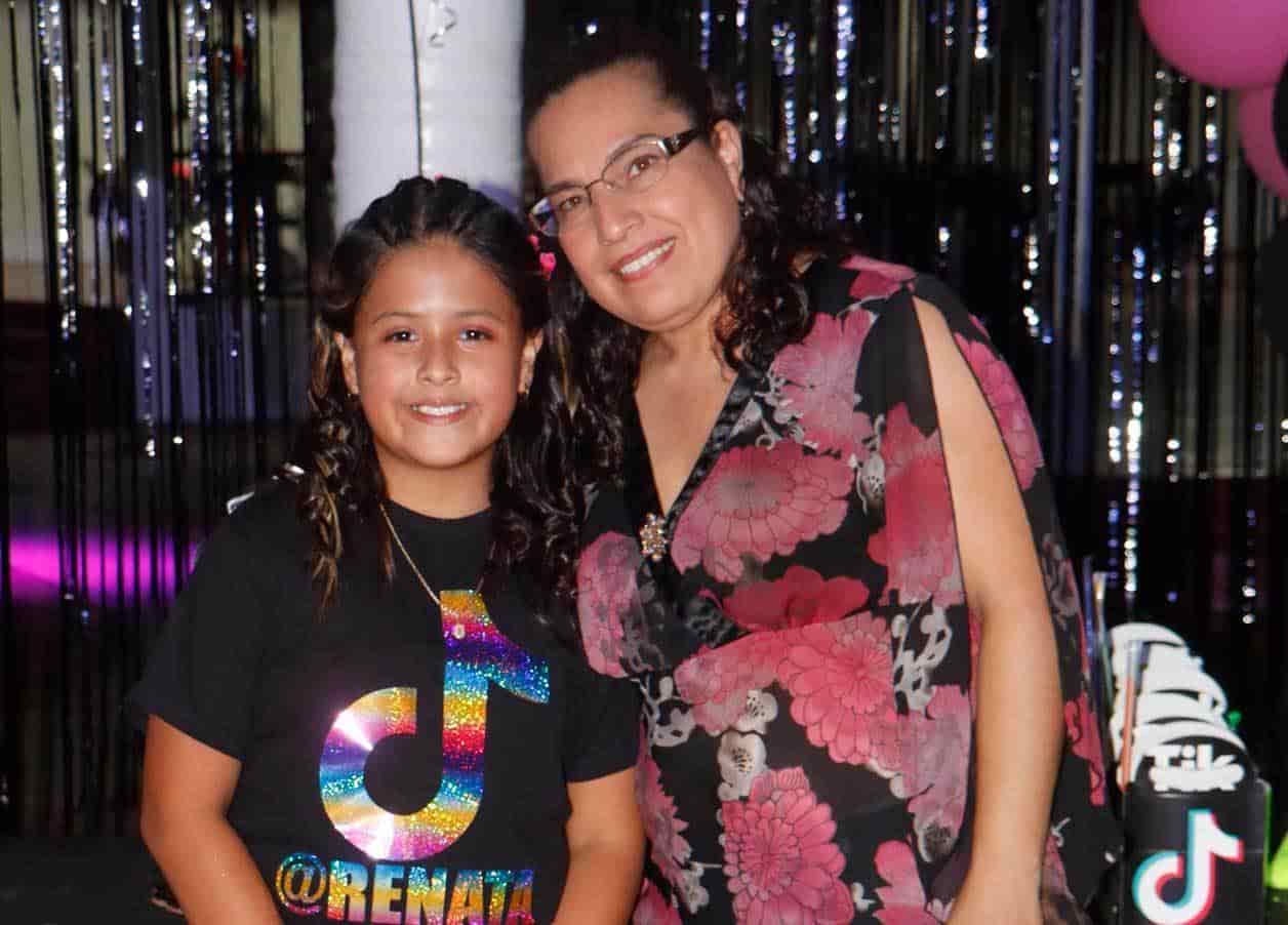 Con su profe Bersabe