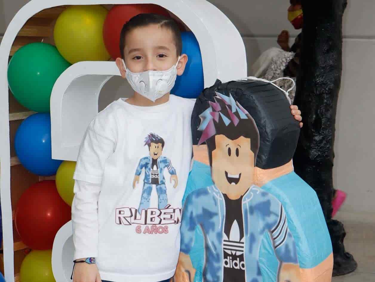 Rubén cumplio´ seis an~os