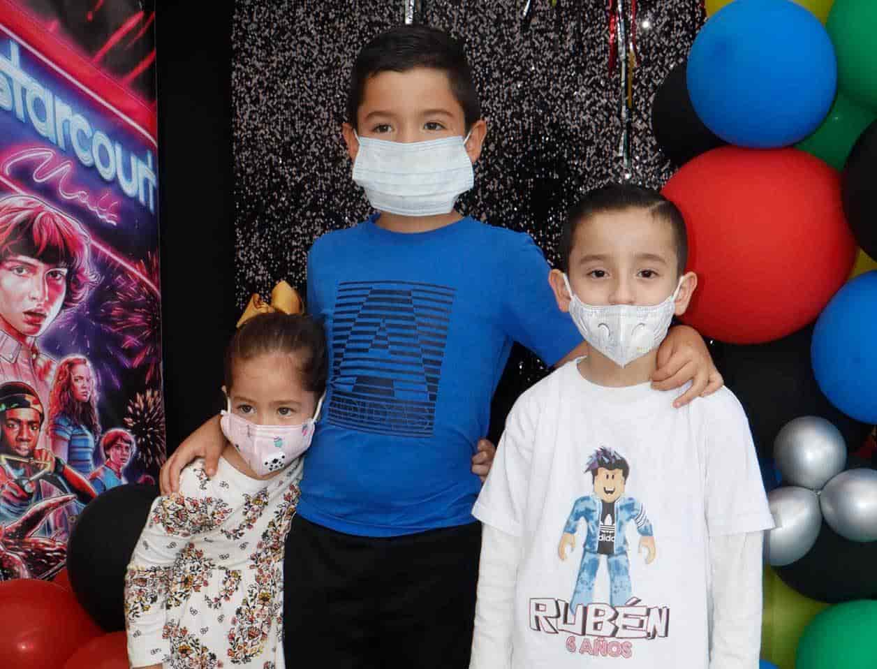 Rubén con sus amiguitos