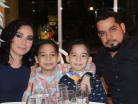 Asistieron en familia