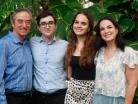 Yulen con su familia
