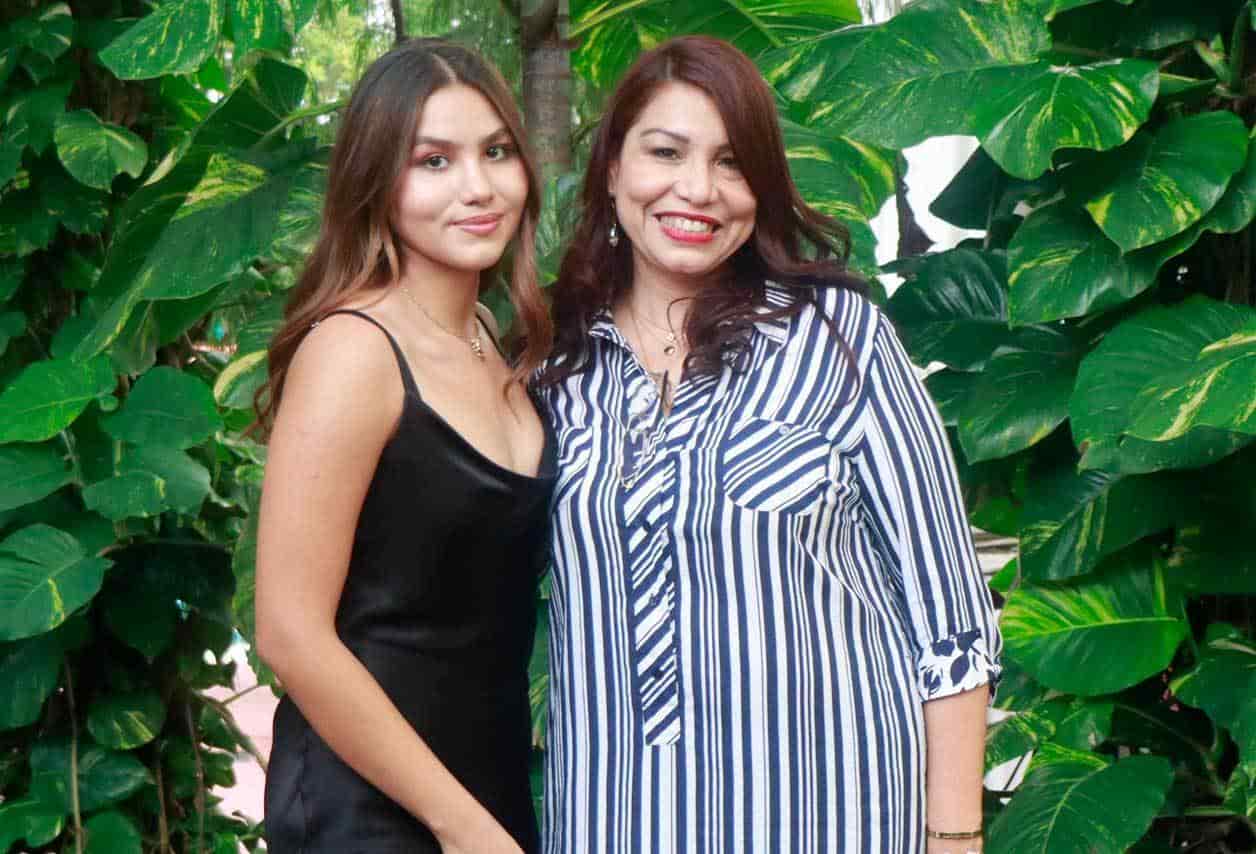 Ethel con su mama´