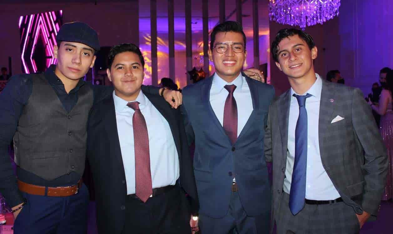 David, Jorge, Iván y Luis