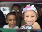 Melvis con Ezequiel y Estefania