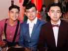 Fabricio, Mario y Yahir