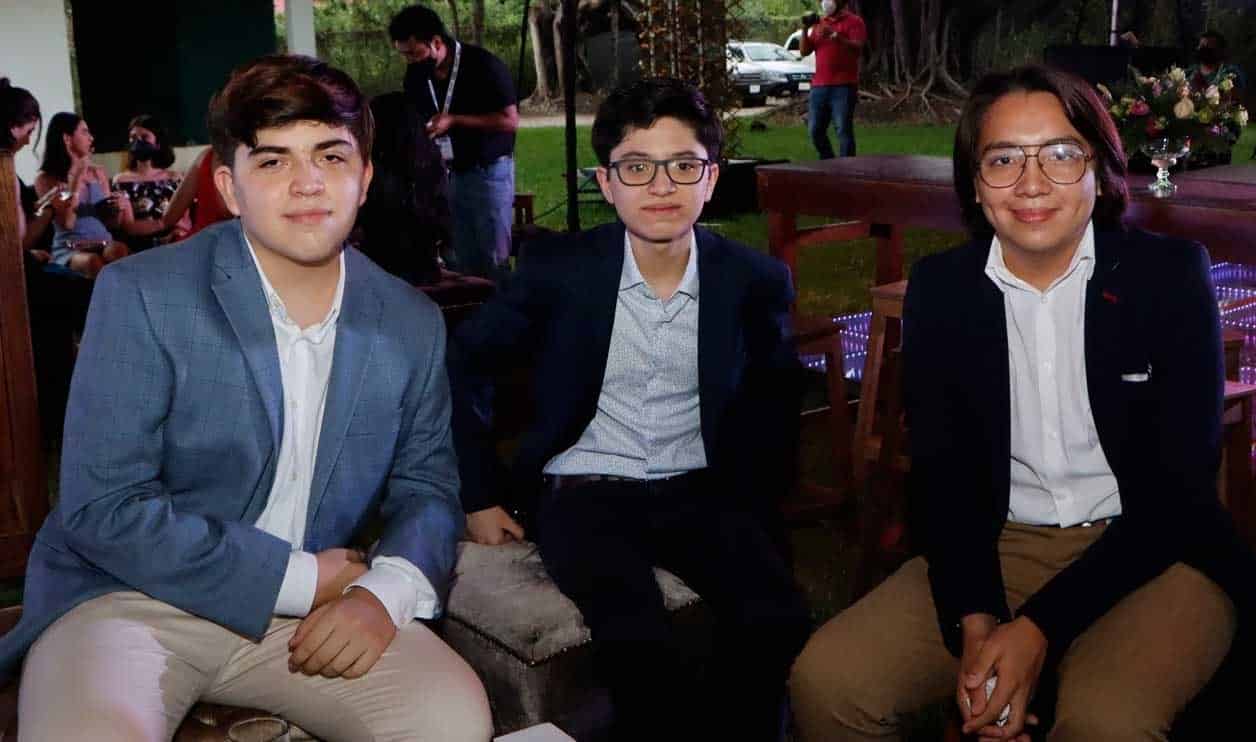 Iker, Carlos y Ricardo