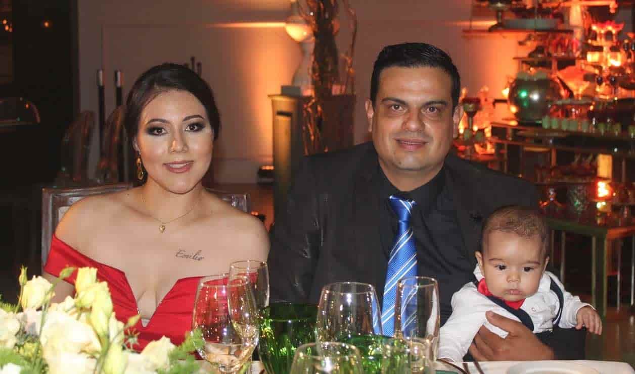 Alma, César y Rodrigo