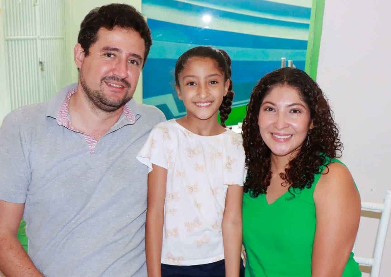 Jorge, Dian y Ana Laura