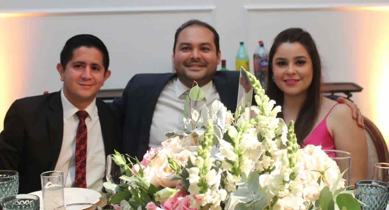 Fernando, Mauricio y Alejandra