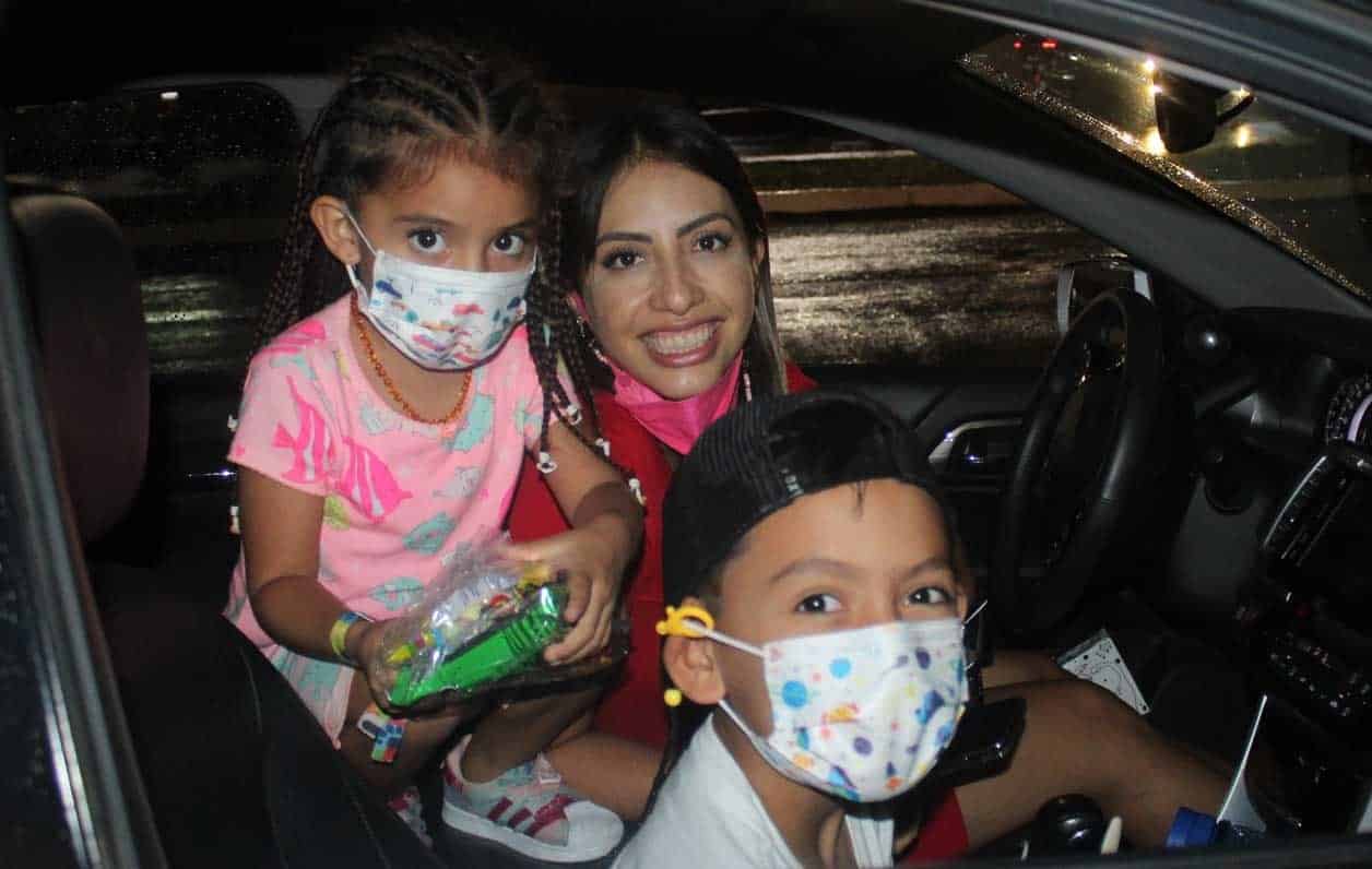 Marcos, Sara y Rocío