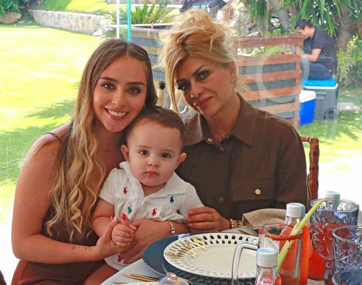 Aline, Liam y Michelle