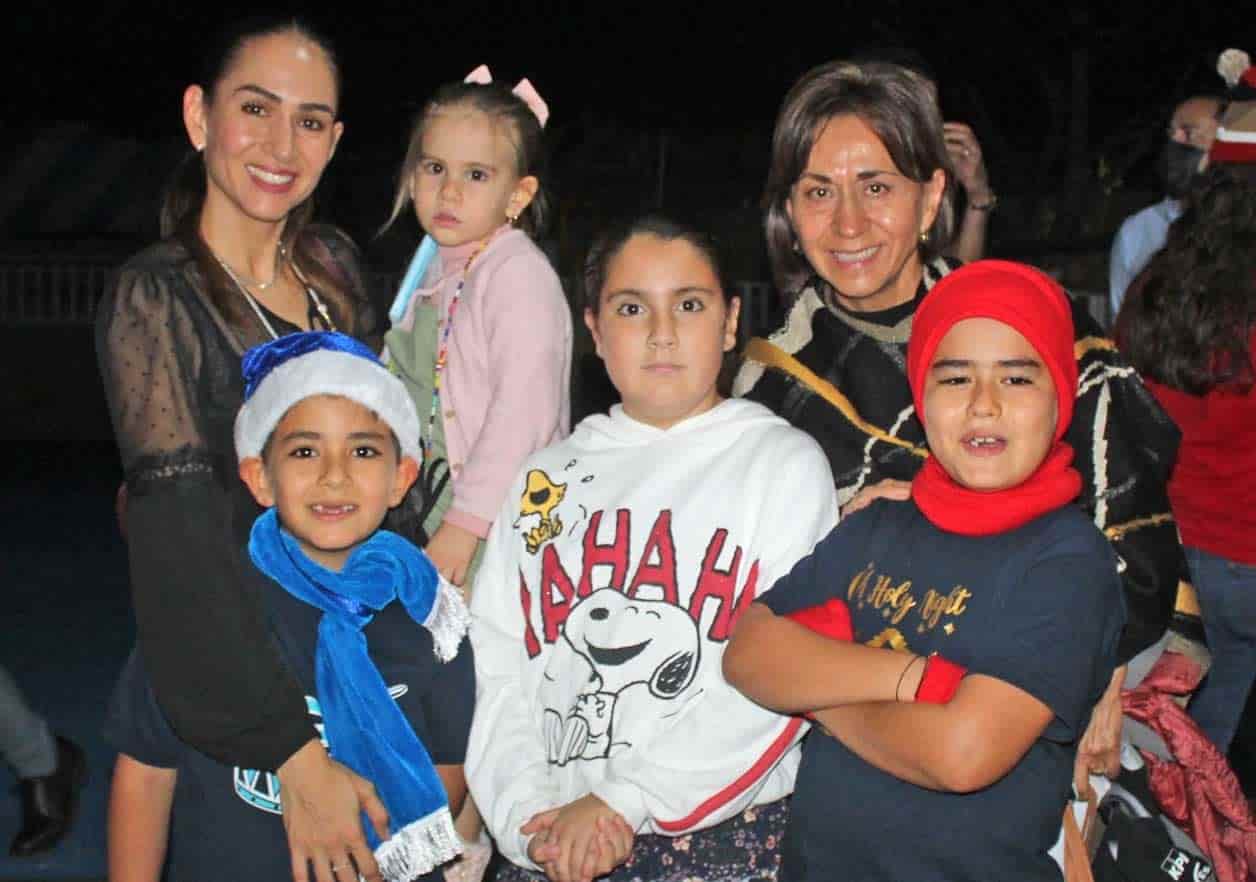 Felices de poder acompan~ar a sus pequeños