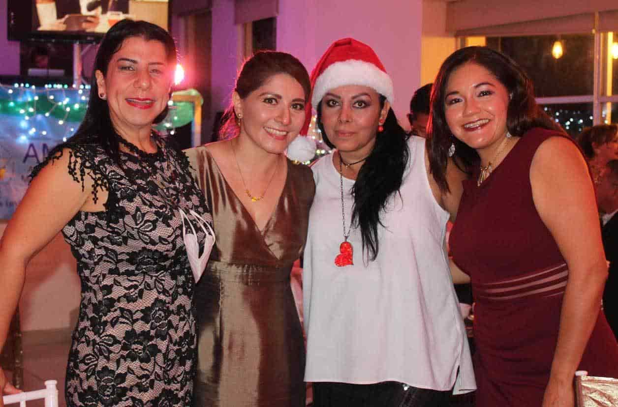 Erika, Patricia, Isabel y Celia