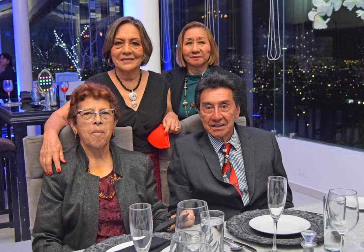 María Elena, José Luis, Rosario y Blanquita