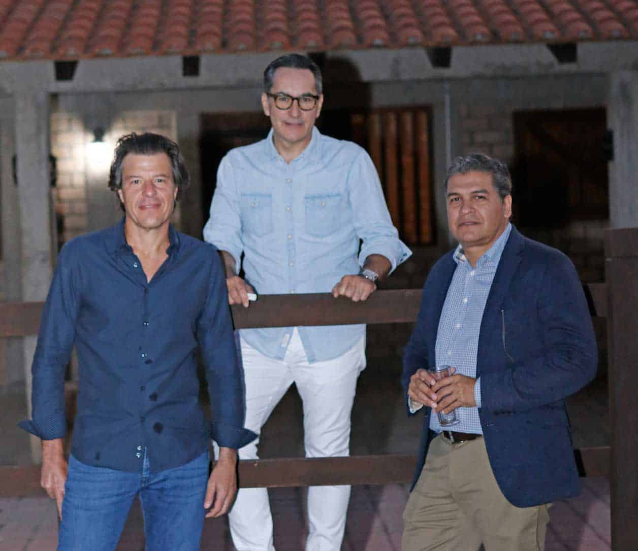 Rudy, Nacho y Vi´ctor Hugo