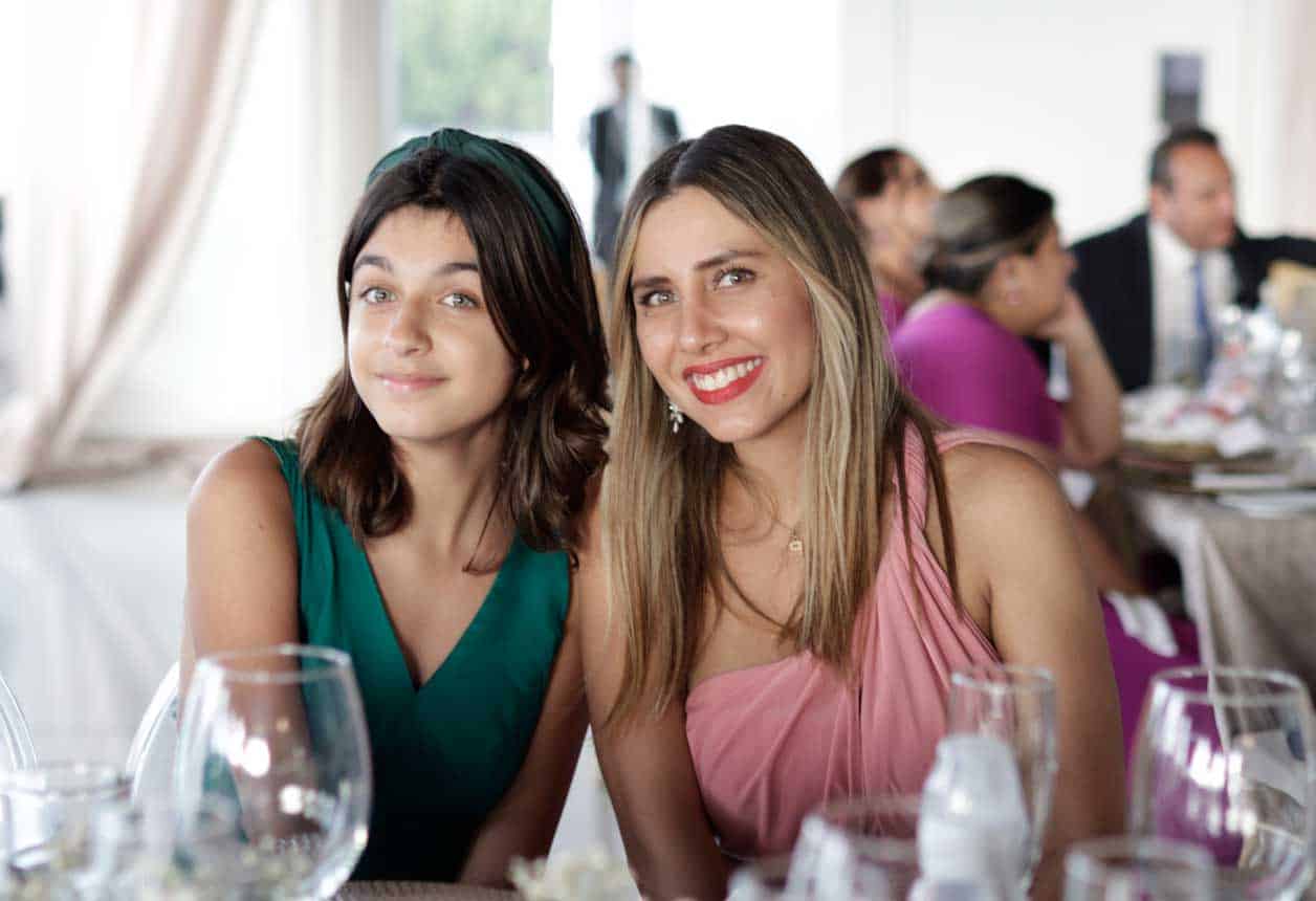 Acompañaron a la feliz pareja