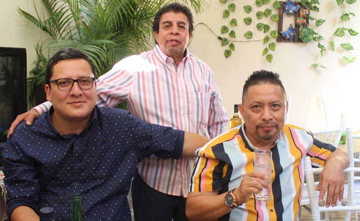 Carlos, Ballardo y Erick