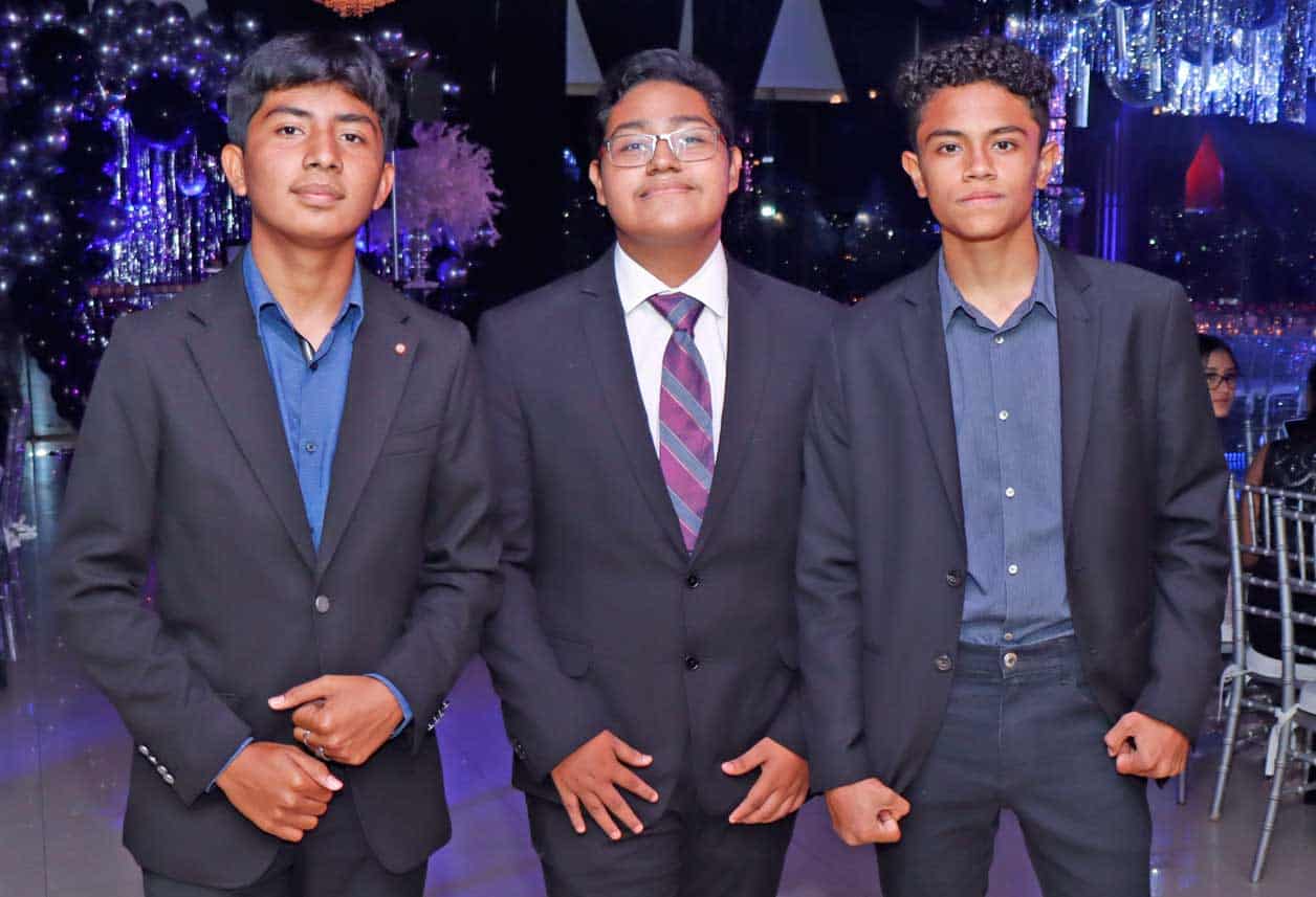 Diego, Antonio y Andre