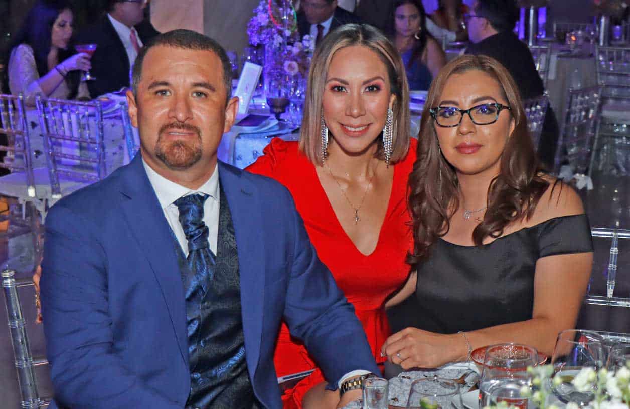 Javier, Bety y Esmeralda