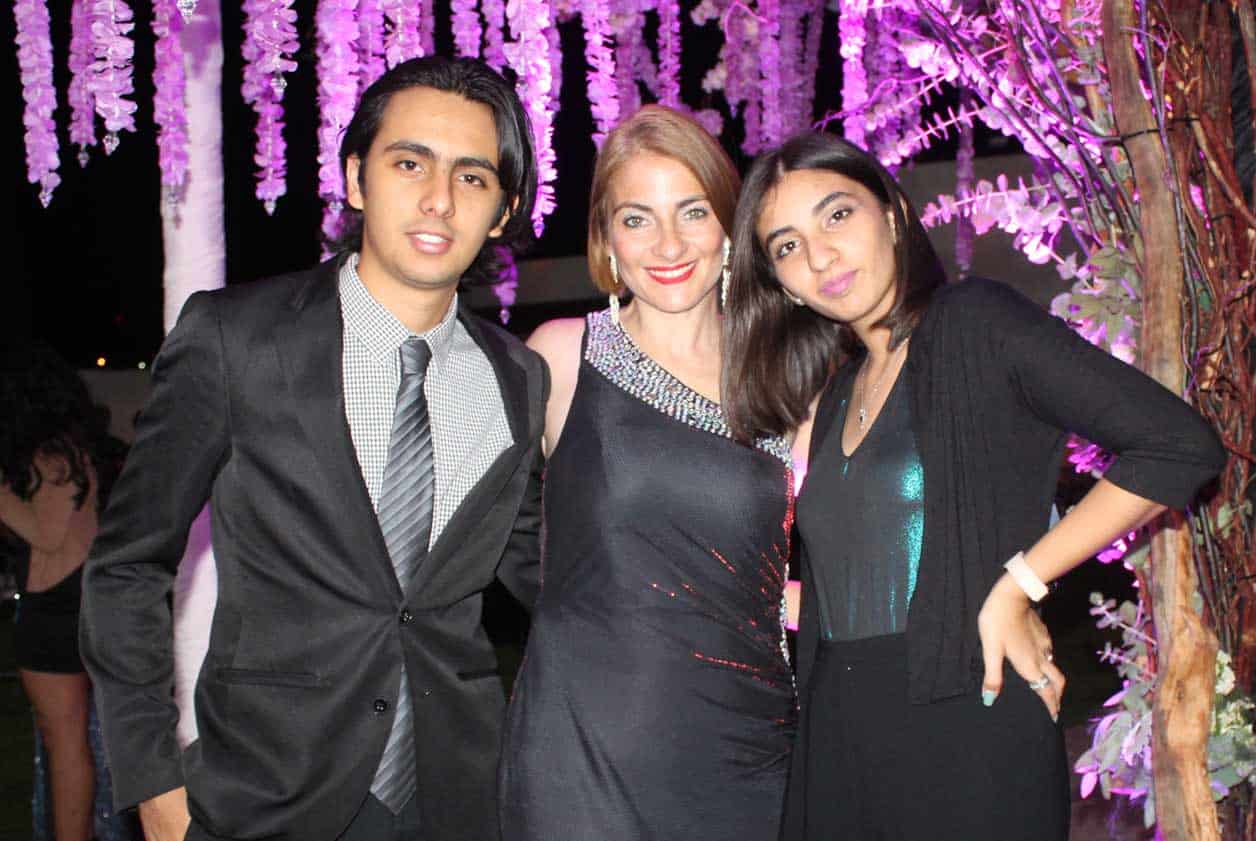 Mateo, Shirley y Rachell