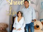 Luci´a con su esposo