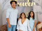 En compañía de sus hijos