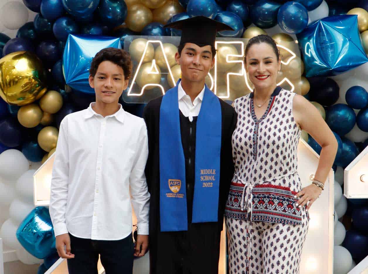 Jorge Emilio y su familia