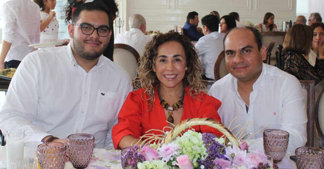 Adolfo, Rocío y Sergio