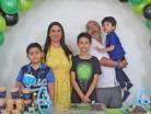 Óscar, Liz, Xavi, Jose´ Carlos y Rommel
