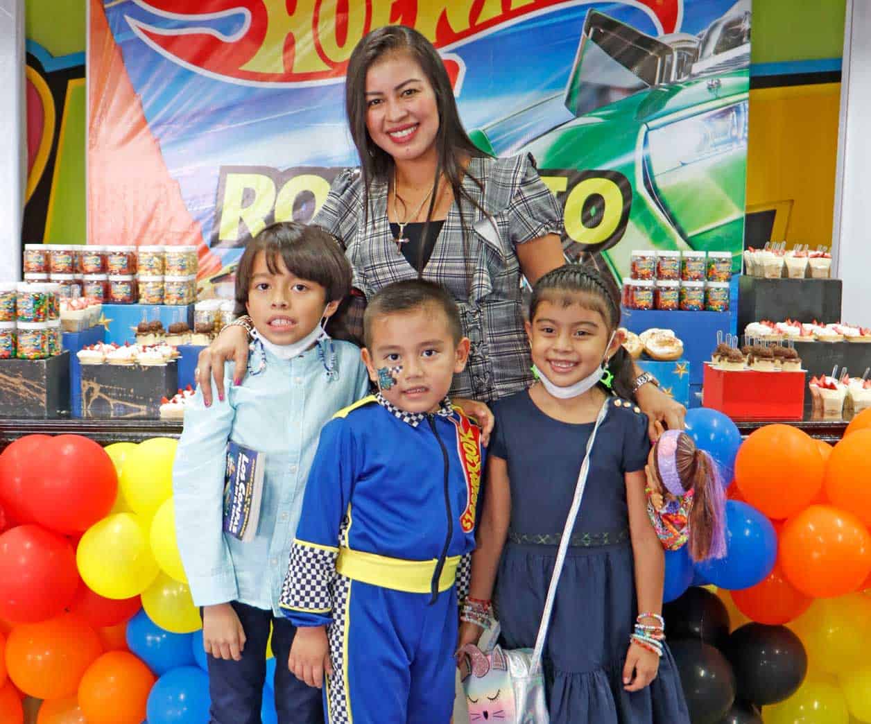 Felices en la reunión