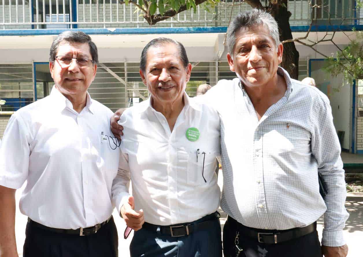 Felices por el reencuentro