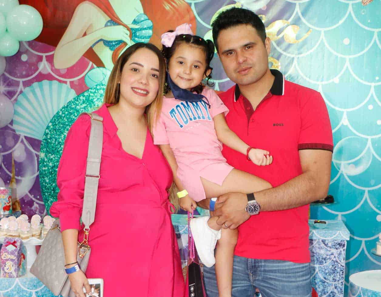 Melissa, Majo y Rodolfo