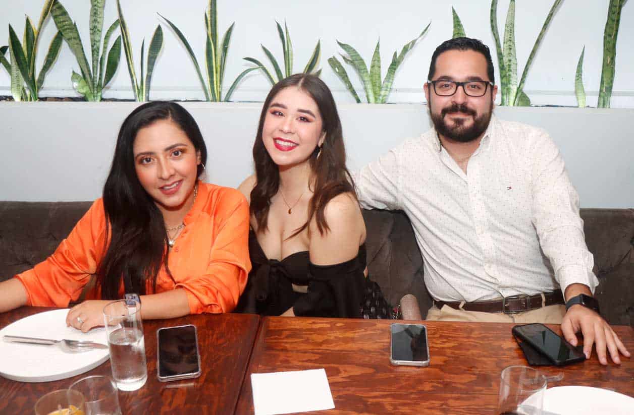 Lina, Daniela y Osmar