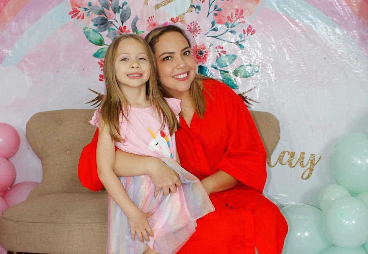 Mariana Jose´ con su mama´ Ana Cecilia