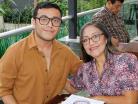 Luis Enrique y Patricia