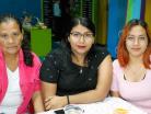 Ana Lidia, Karla y Fernanda