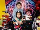 Con su hermano Adria´n Sebastia´n